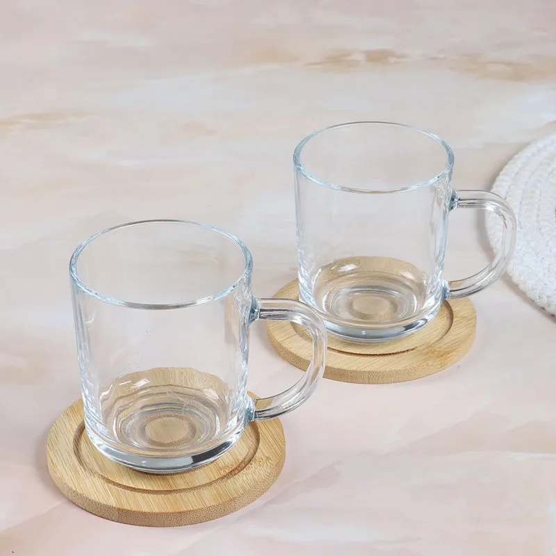 Lava Glass Tea Cup (180 mL Each) - Set of Two media 6