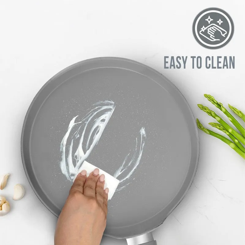 Wellberg Matte Finish Cast Aluminium Dosa Tawa - 29 cm media 7
