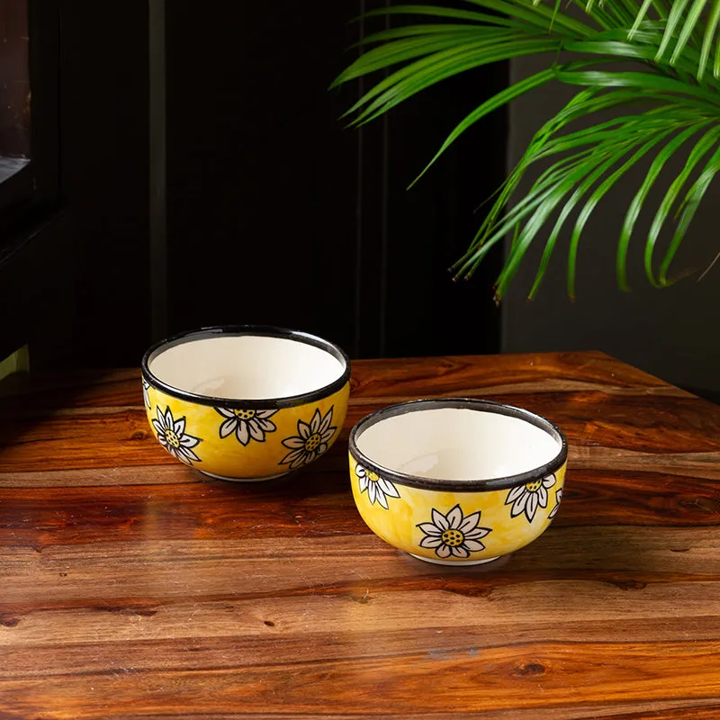 Vidari Ceramic Serving Bowl (400 mL) - Set Of Two media 1