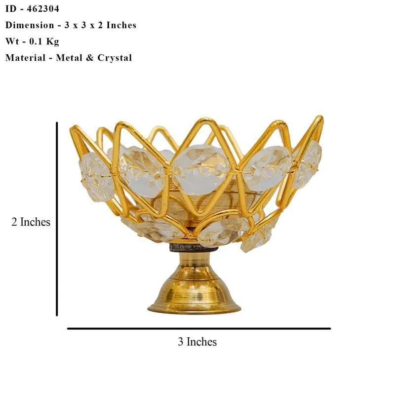 Pearly Grace Diya - Set Of Two media 8