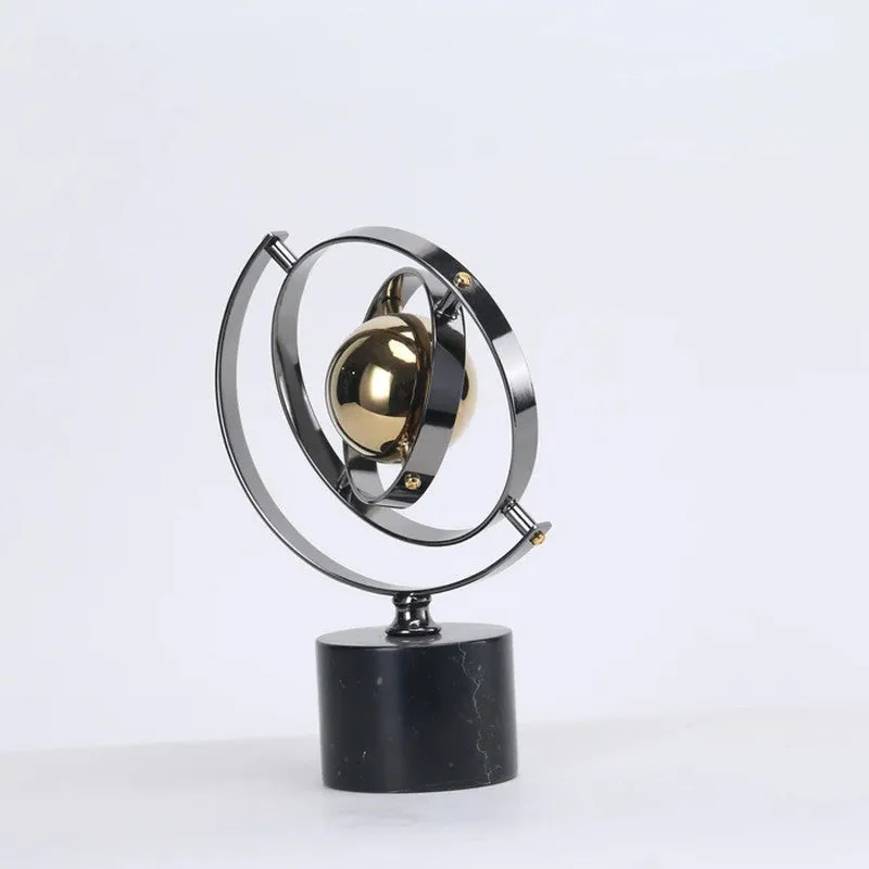 Gyroluxe Metal & Marble Showpiece media 6
