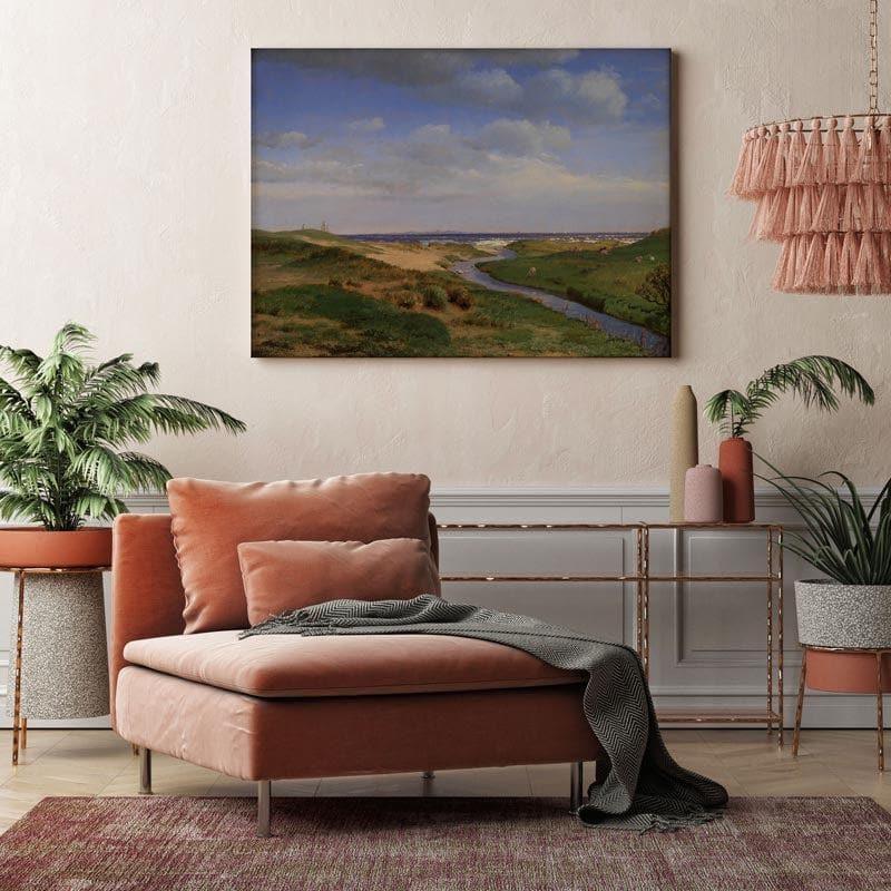 The Valley Canvas Wall Painting - Gallery Wrap