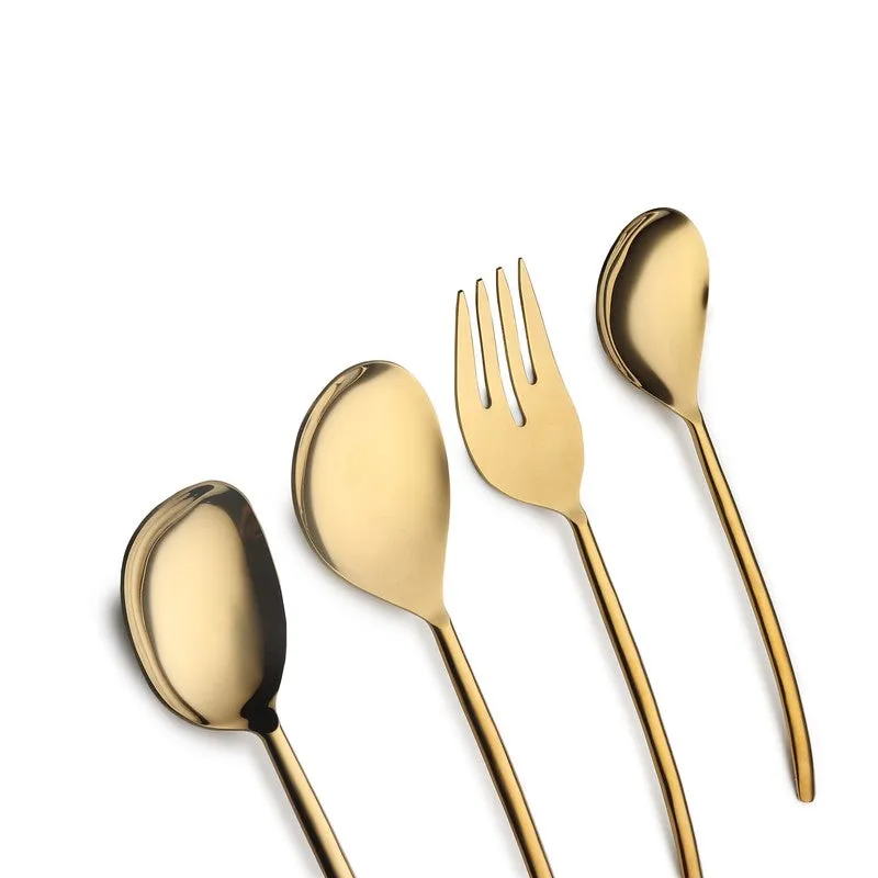 Ava Luxe Serving Set - Four Piece Set media 6
