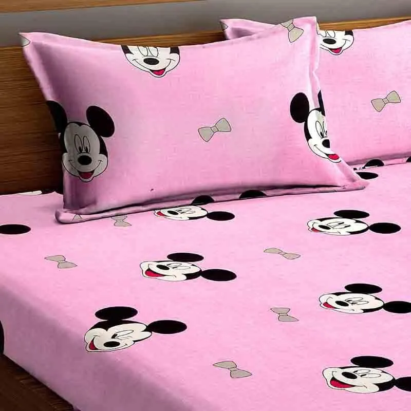 Mickey Mouse Bedsheet - 130 GSM media 4