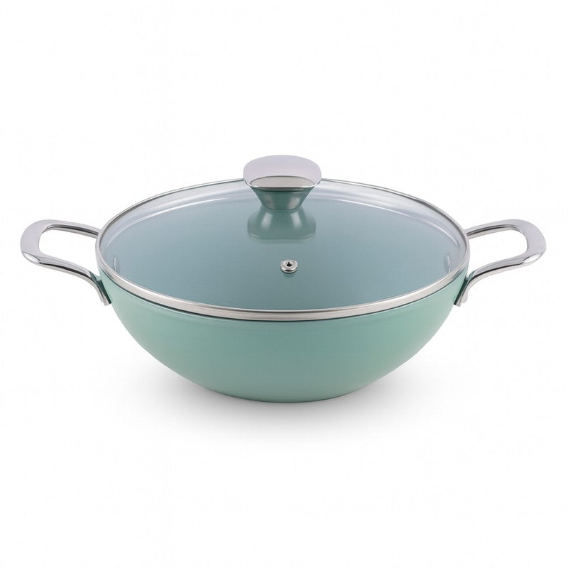 Salford SpiceForge Ceramic Kadhai With Lid- 2500 mL media 3