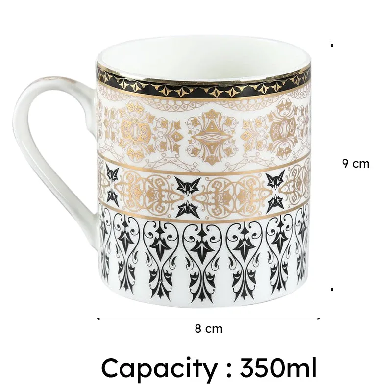 India Circus Circus Gallery Bone China Coffee Mug (350 mL Each) - Set Of Two media 7