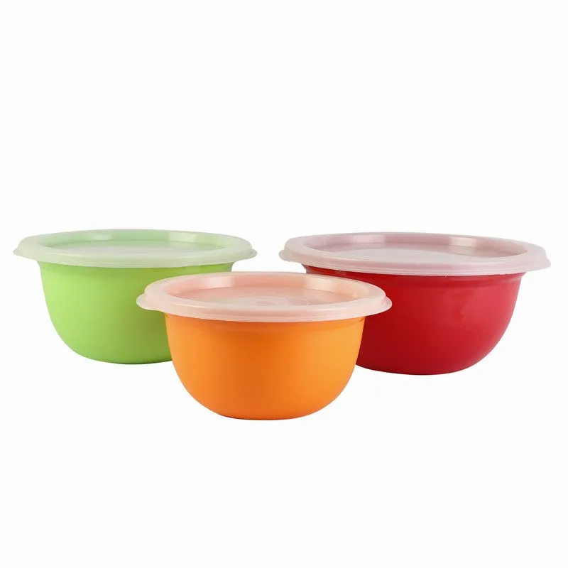 Zesta Multicolor Melamine Serving Bowls - Set Of Three media 3