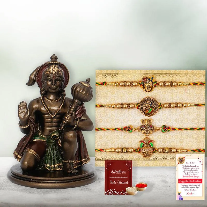 Threads Of festivity Rakhi Gift Box media 1