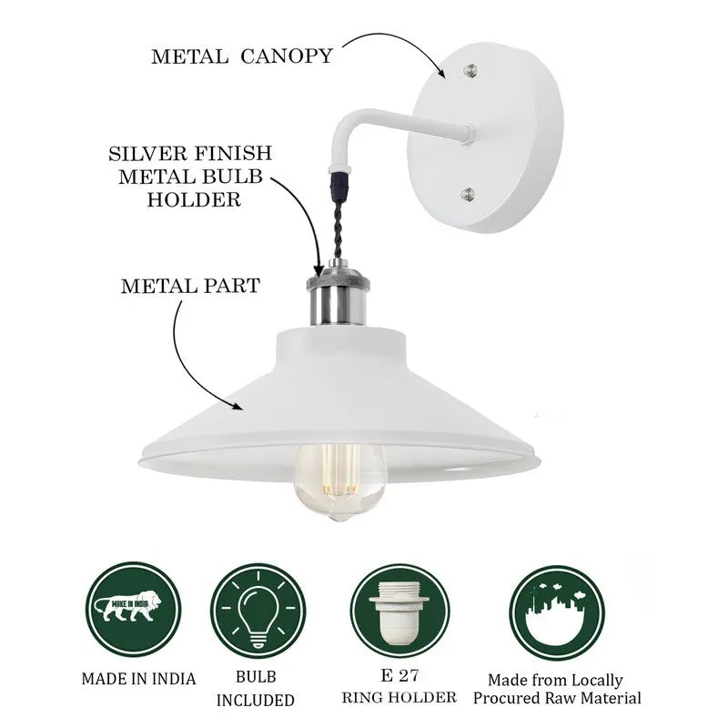 AuraLuxe Versatile Wall Light - White media 6