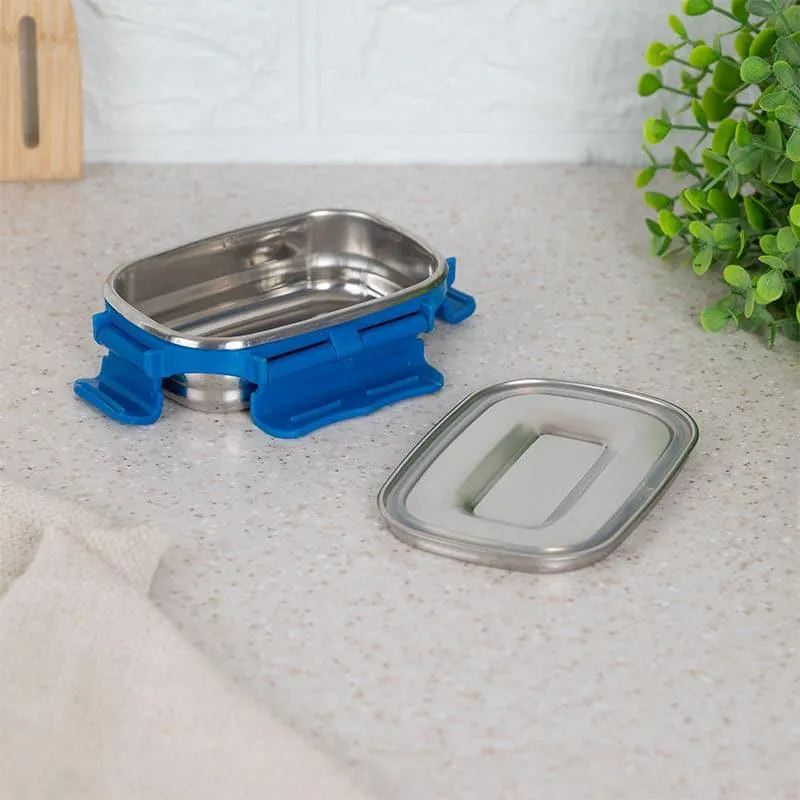 Savory Insulated Steel Lunch Box (Dark Blue) - 150 mL media 5