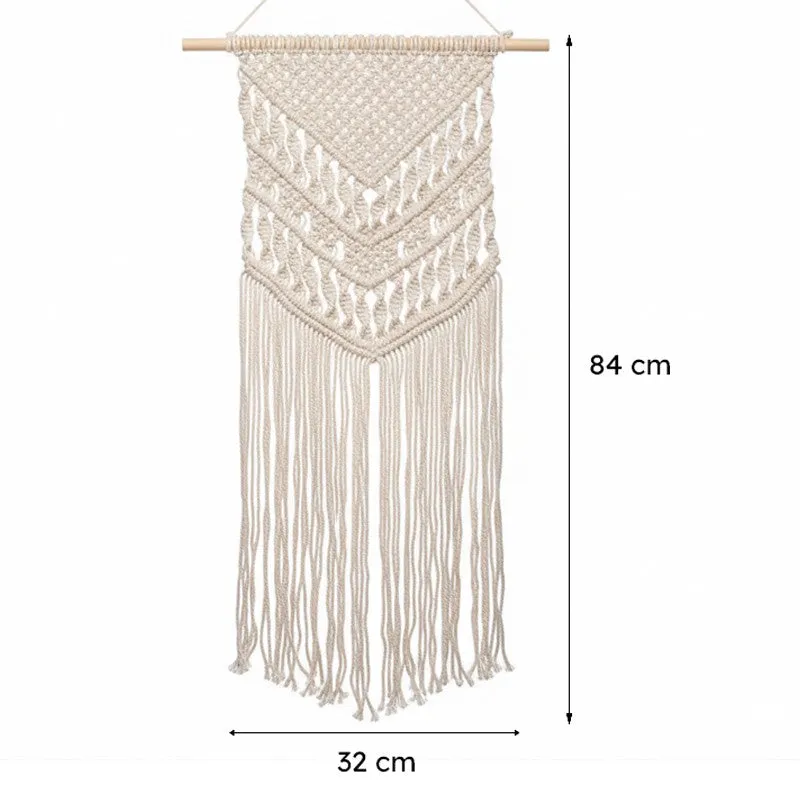 Sabrina Macrame Wall Accnent media 6