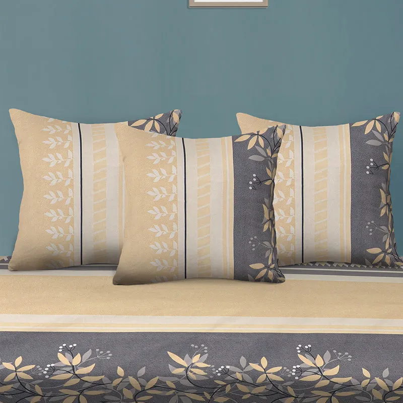 Sand and Gray Diwan Set - Six Piece Set media 4