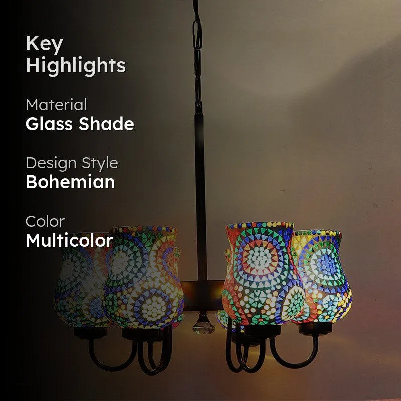 Elva Viya Mosaic Ceiling Lamp media 2