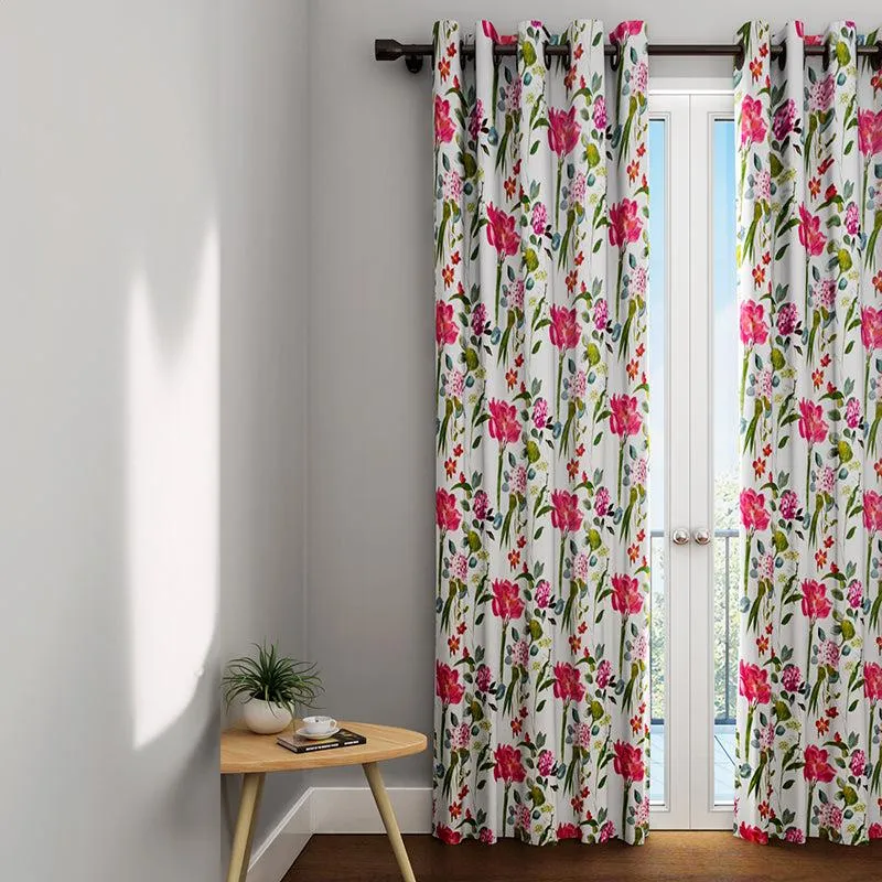 Nisha Floral Curtain media 1