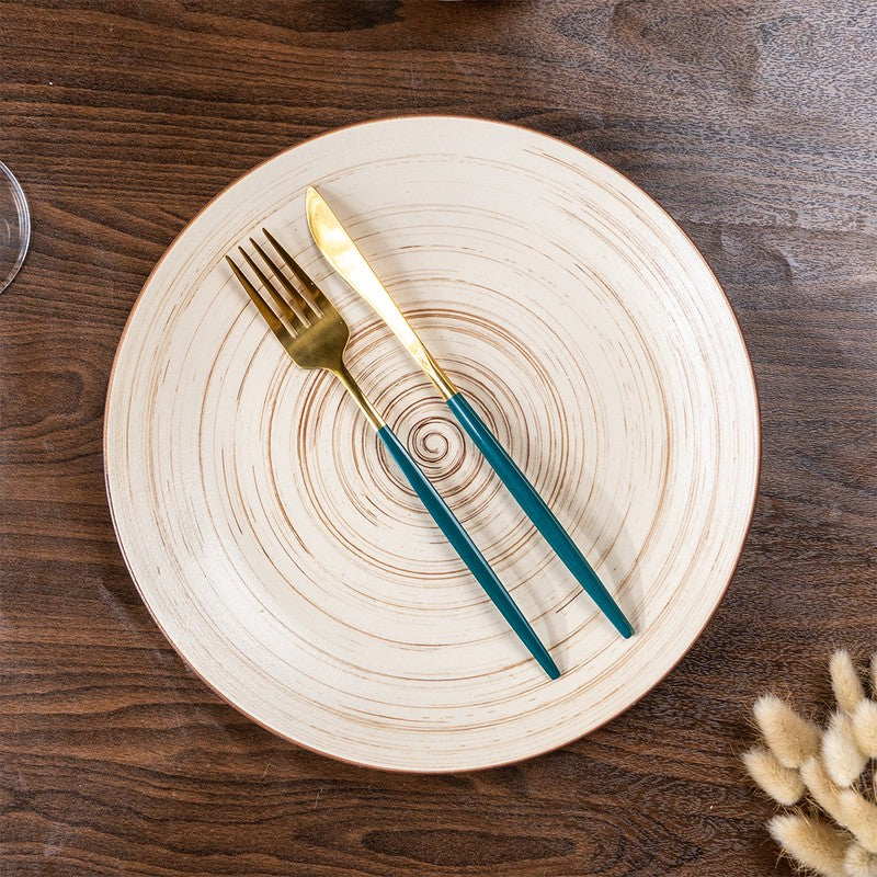 Cream Ceramic Dinner Set - 18 Piece Set media 6
