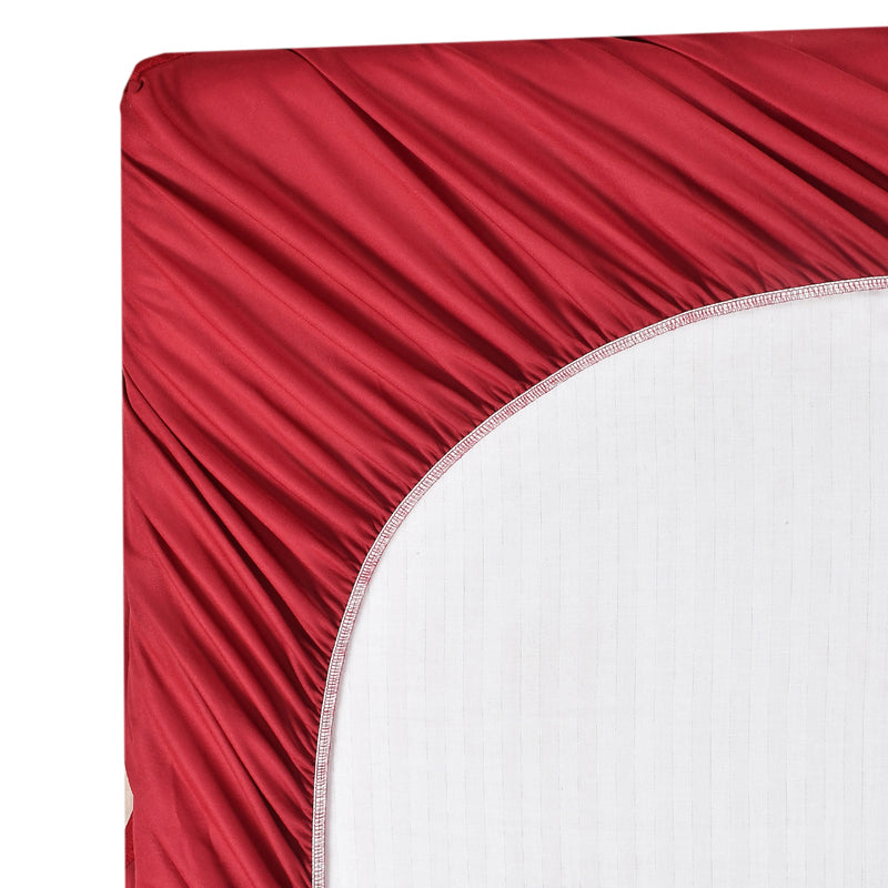 Cloud Guard Mattress Protector - Maroon media 4
