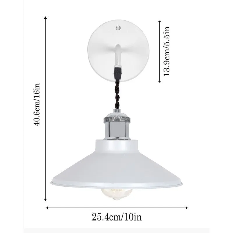 AuraLuxe Versatile Wall Light - White media 7