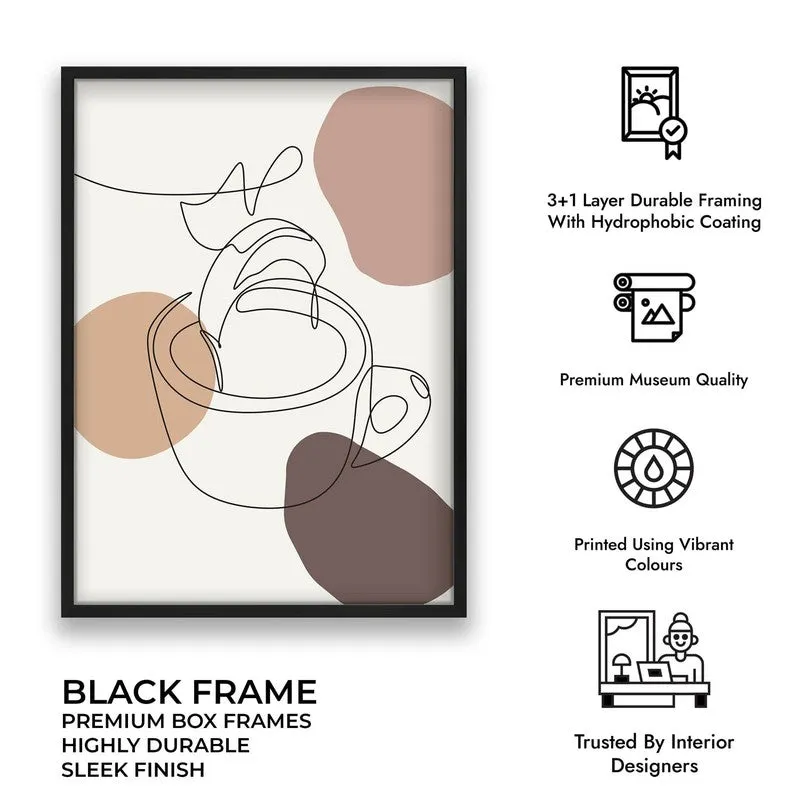 Caffeine Archival Canvas Wall Art - Black media 10