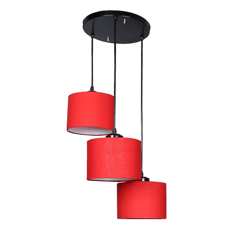 Lumera Drift Metal Ceiling Lamp - Red media 4