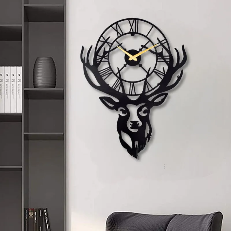 Arcate Silent Wall Clock - Black media 6