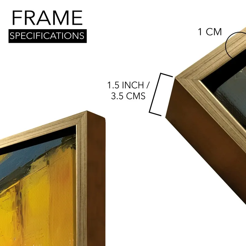 Cafe Terrace Canvas Wall Painting With Frame media 8