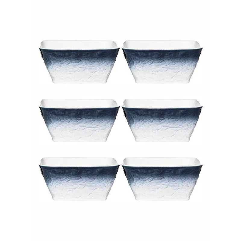 Clover Blue Snack Bowl (350 ML) - Set Of Six media 4