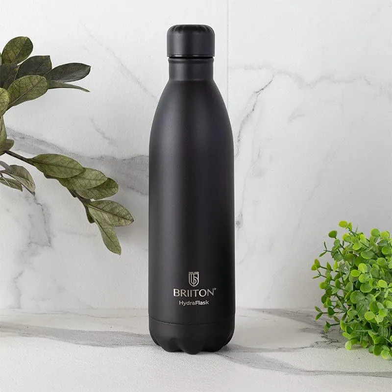 Ipnova Hot & Cold Thermos Water Bottle (Black) - 750 mL media 1