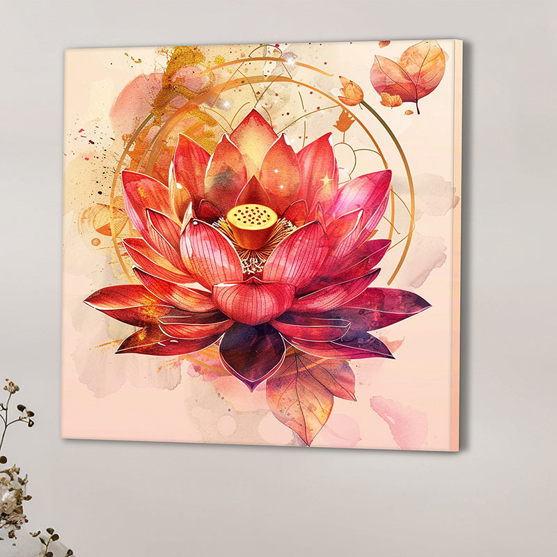Lotus Nirvana Wall Art media 3