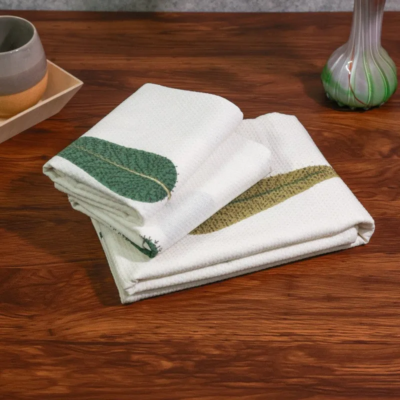 Palm Whisper Cotton Towels (Brown) - Three Piece Set media 6