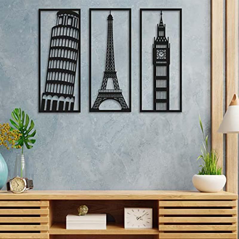 The UK Tour Wooden Wall Accent - Set Of Three media 4