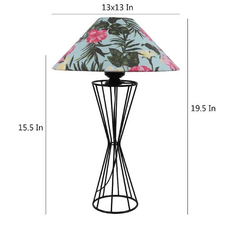 Gardensa Briar Fabric Table Lamp - Multicolor media 5