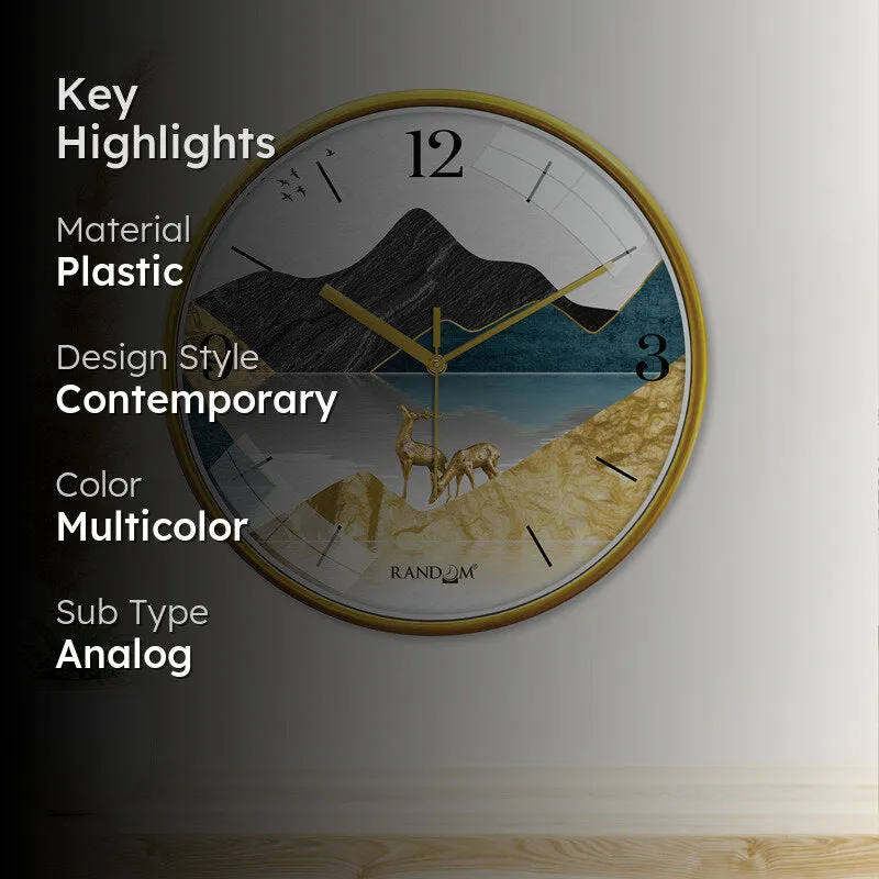 Gaia Sweep Silent Wall Clock media 2