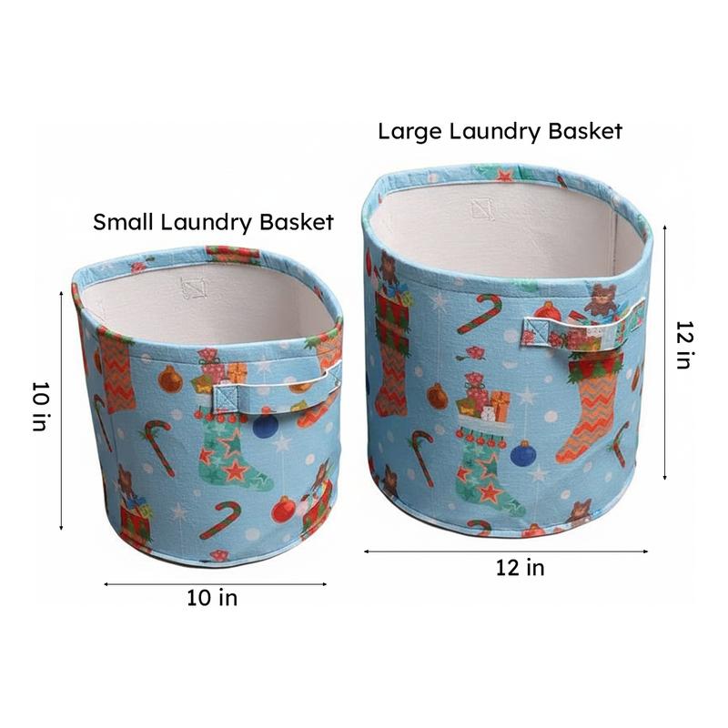 Clutter-Free Crates Laundry Basket - Set Of Two media 7