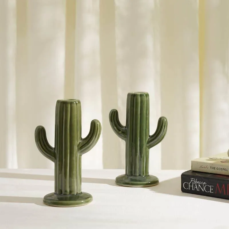 Cactus Vase - Set Of Two media 1