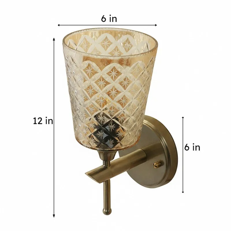 Serelis Elegant Glass Wall Lamp media 9