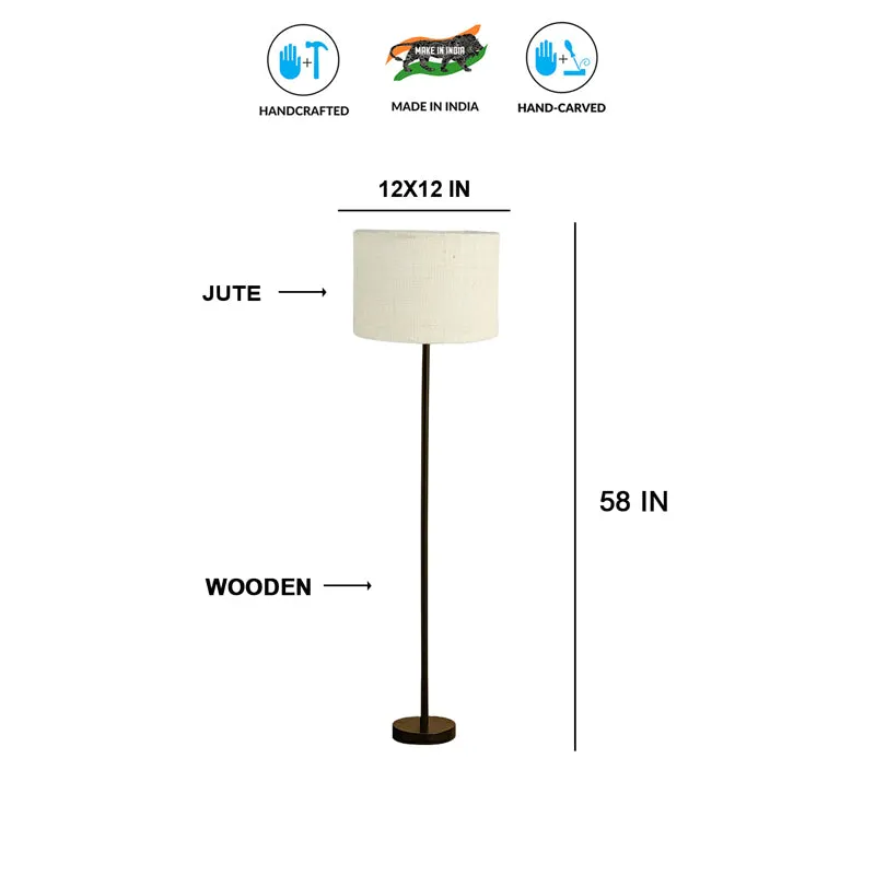 Sienna I Rodin Floor Lamp - White media 6