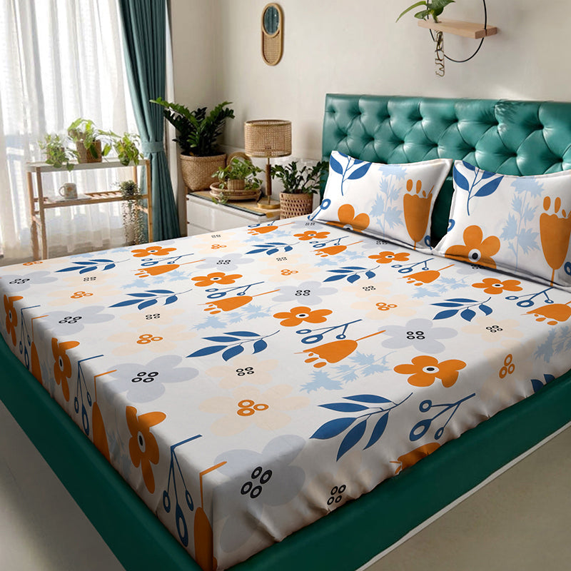 Clarice Bedsheet - 180 GSM