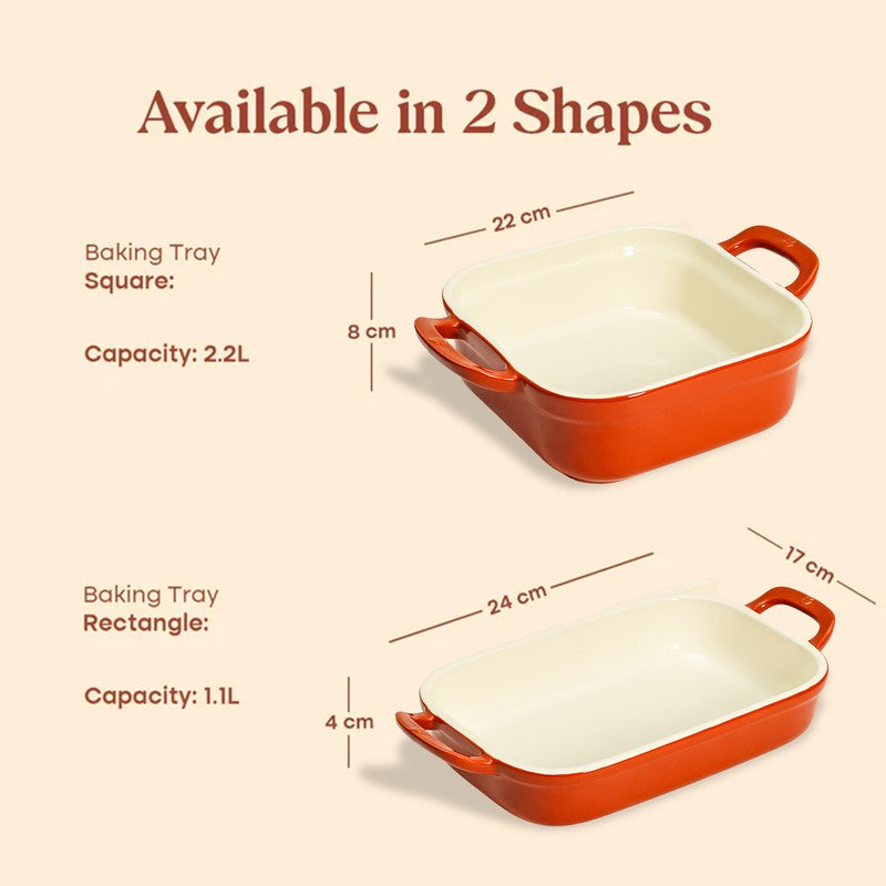 Cumin Co Ceramic Baking Trays - Red media 13