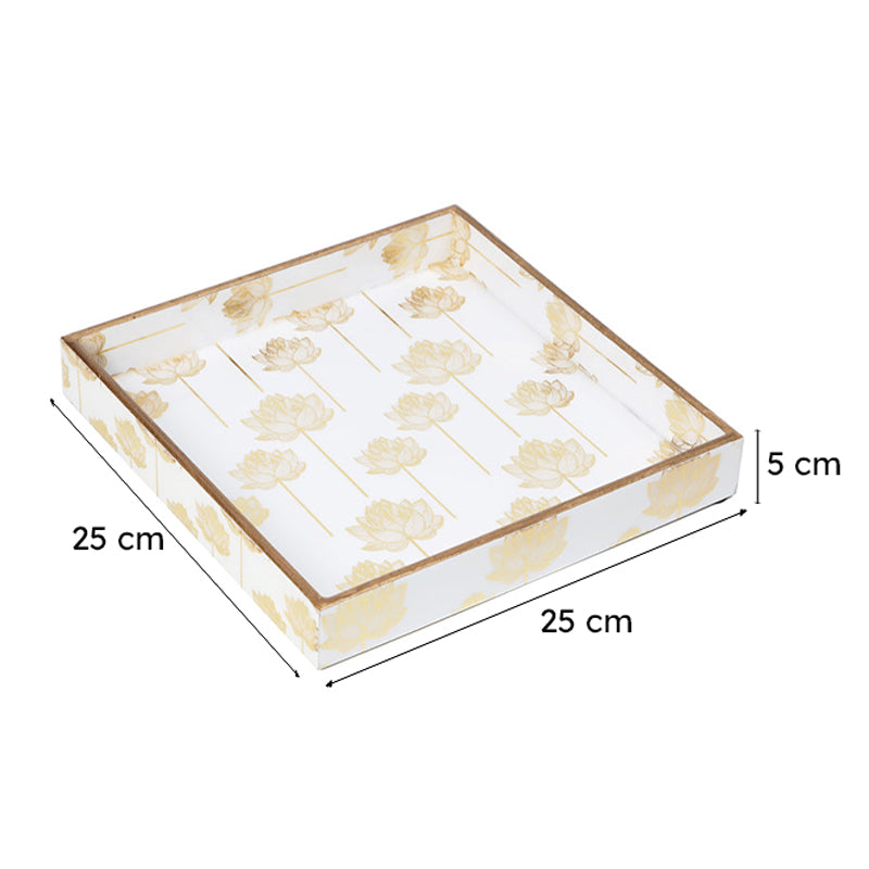Bluda Floral Serving Tray media 7