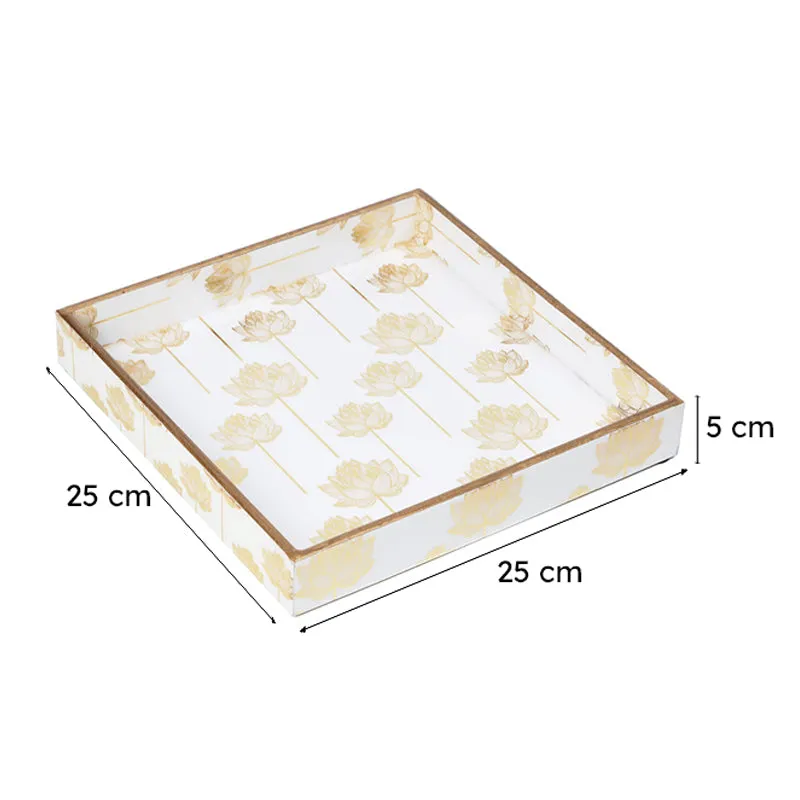Bluda Floral Serving Tray media 7
