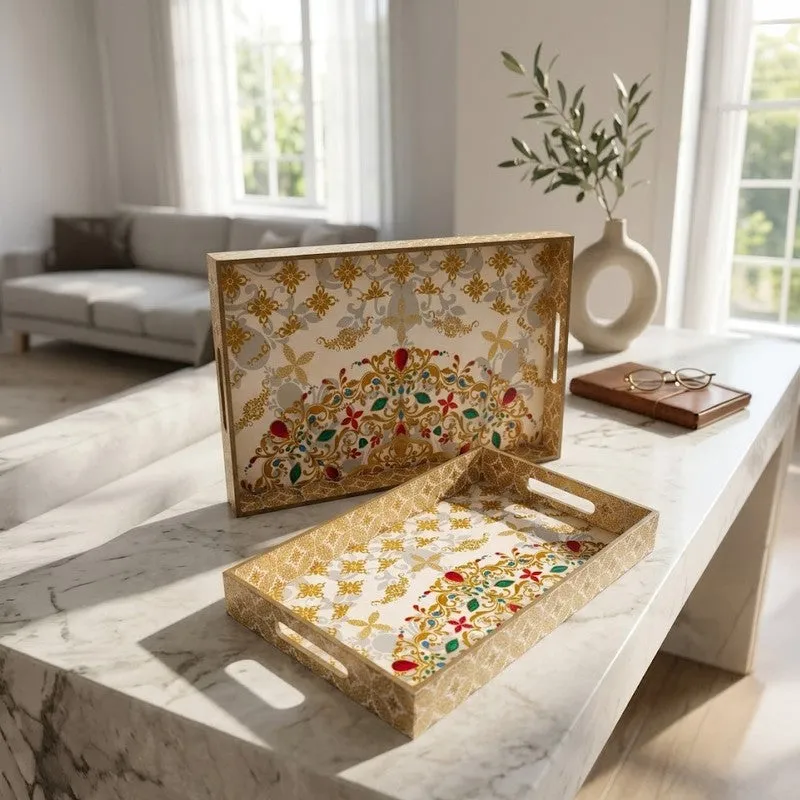 LineServe Serving Tray - Set of Two media 5