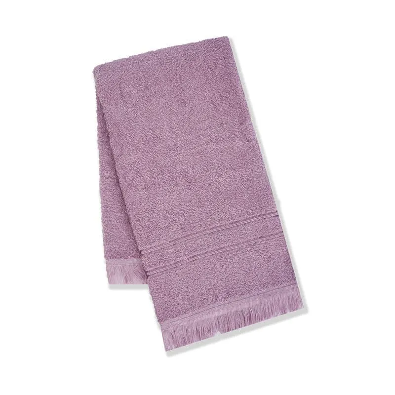 Micro Cotton LuxeDry Soothe Hand Towel (Purple) - Set Of Two media 4