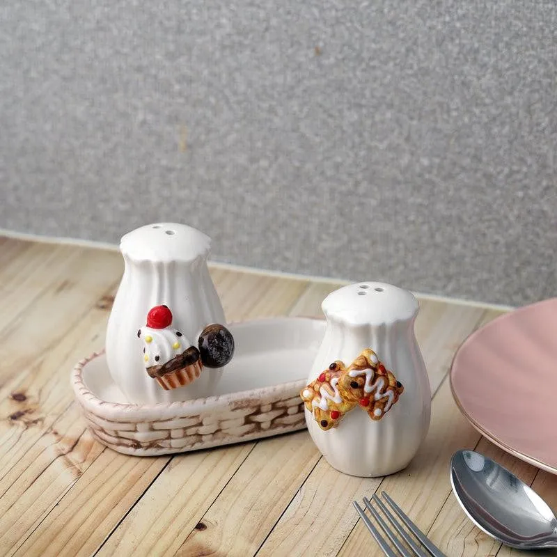Cookie Tart Salt & Pepper Shaker - Three Piece Set media 1