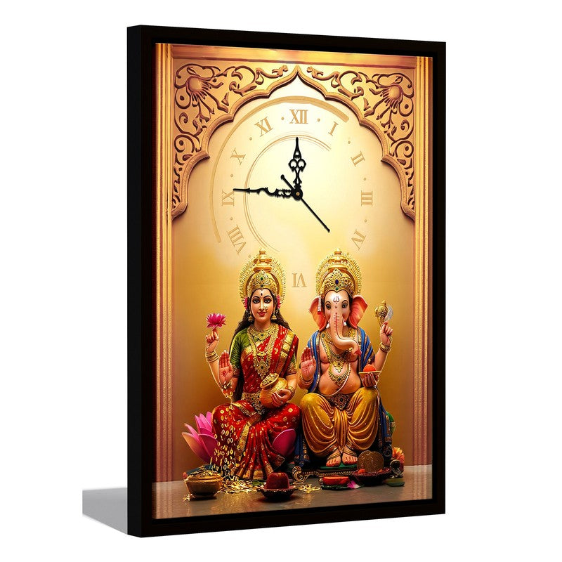Omkar Wall Art With Clock media 4