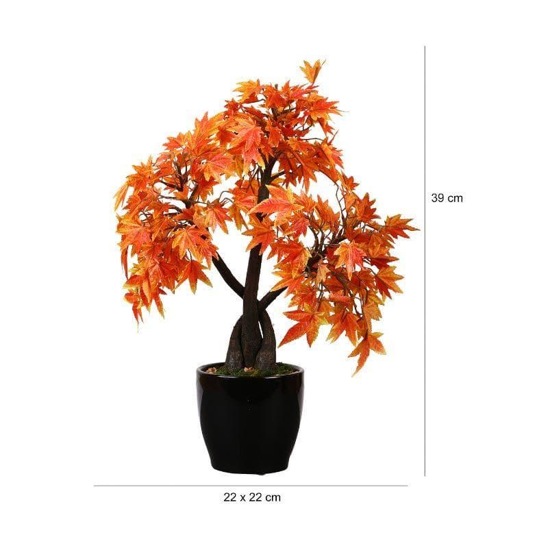Faux Tall Maple Bonsai (39 cms) - Red media 4
