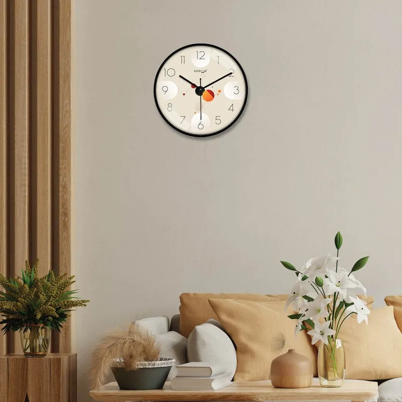 Orbit Round Analog Wall Clock - Light Grey media 4
