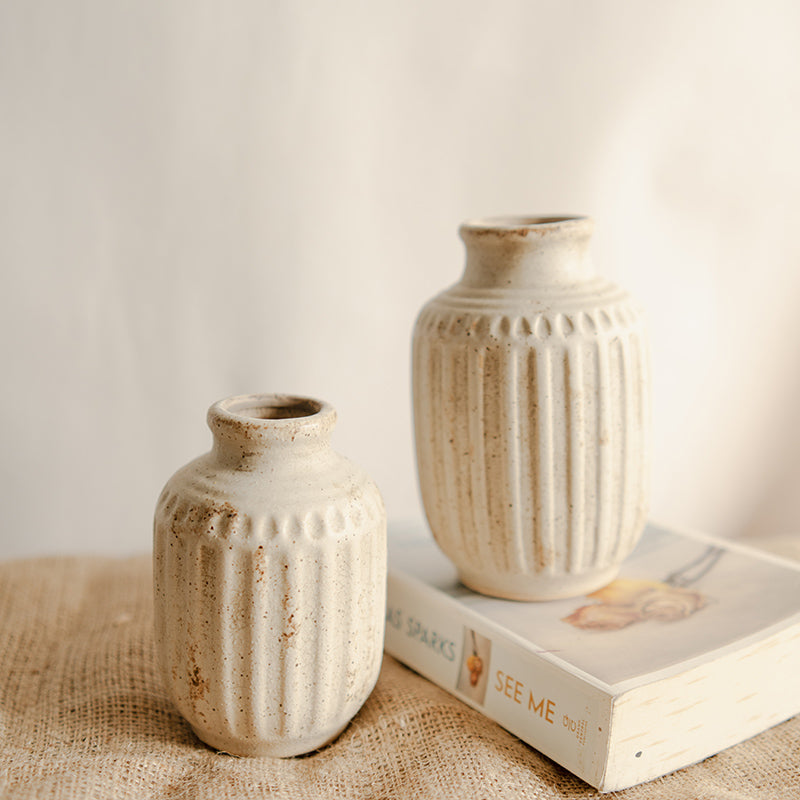 Sunhusk Nova Porcelain Vase media 4