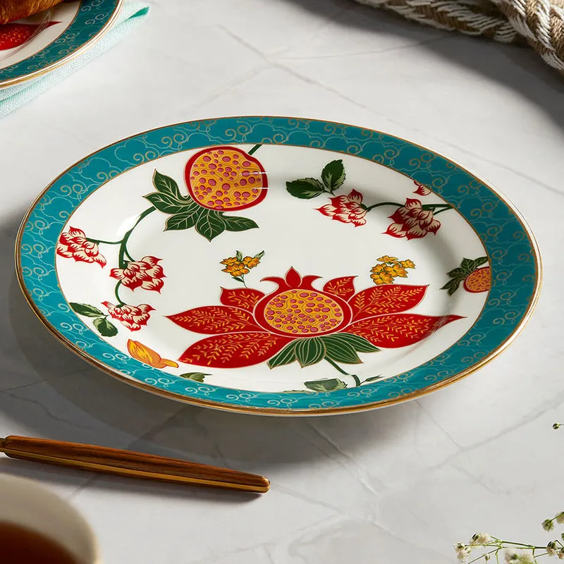 India Circus Parisienne Bone China Quarter Plate media 1