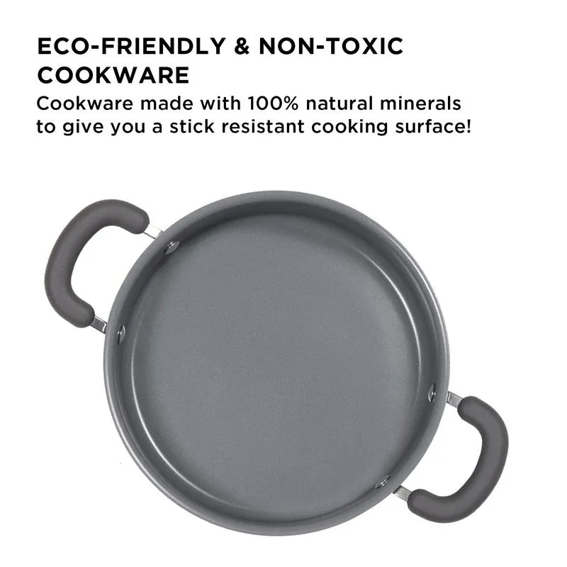 Meyer Ceramic Coated Kadhai With Lid - 2850 mL media 5