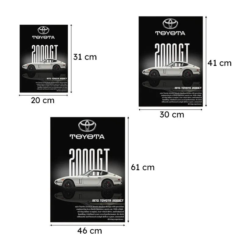 2000GT Elegance Wall Poster media 10